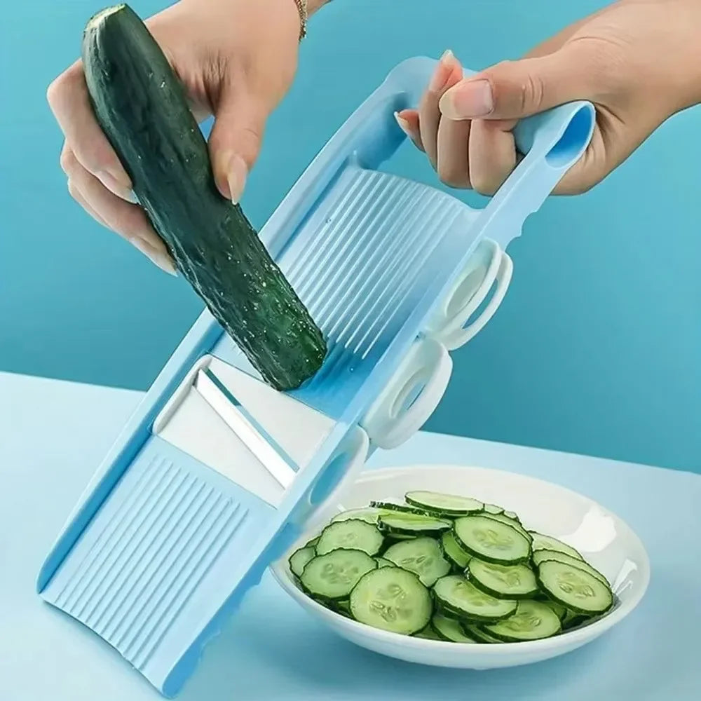 Mandoline Slicer for Kitchen 7-in-1 Mandoline Food Slicer,Potato/Cheese/Vegetable/Carrot/Cucumber Grater