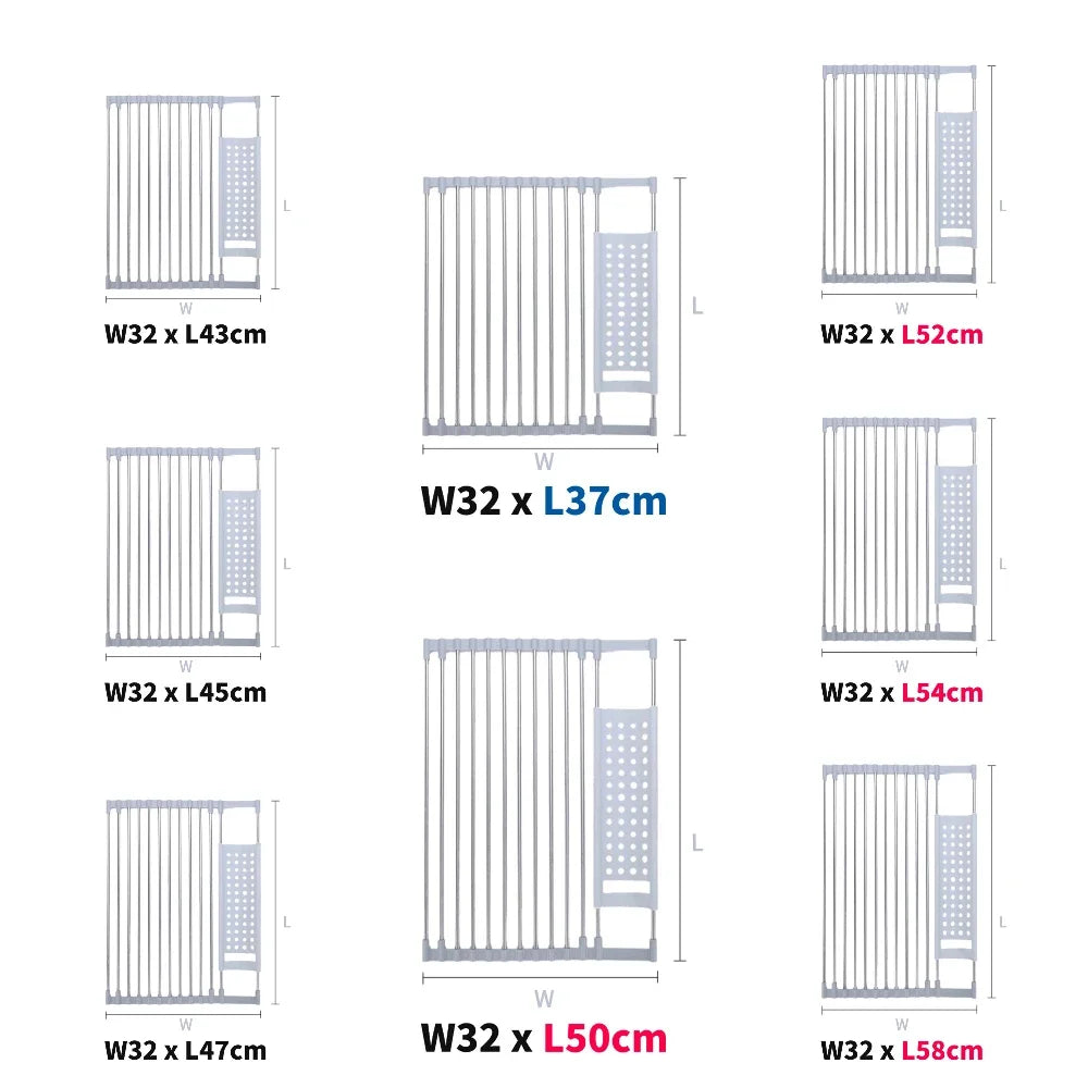 304 Stainless Kitchen Foldable Sink Plate Storage Bowl Holder Kitchen Dish Drying Rack Dish Drainer Shelf Kitchen Accessories