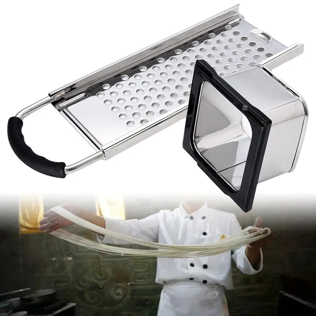 Stainless Steel Spatzle Spatzle Grater Kitchen Noodle & Veggie Pasta & Spaghetti Maker Cooking Tool