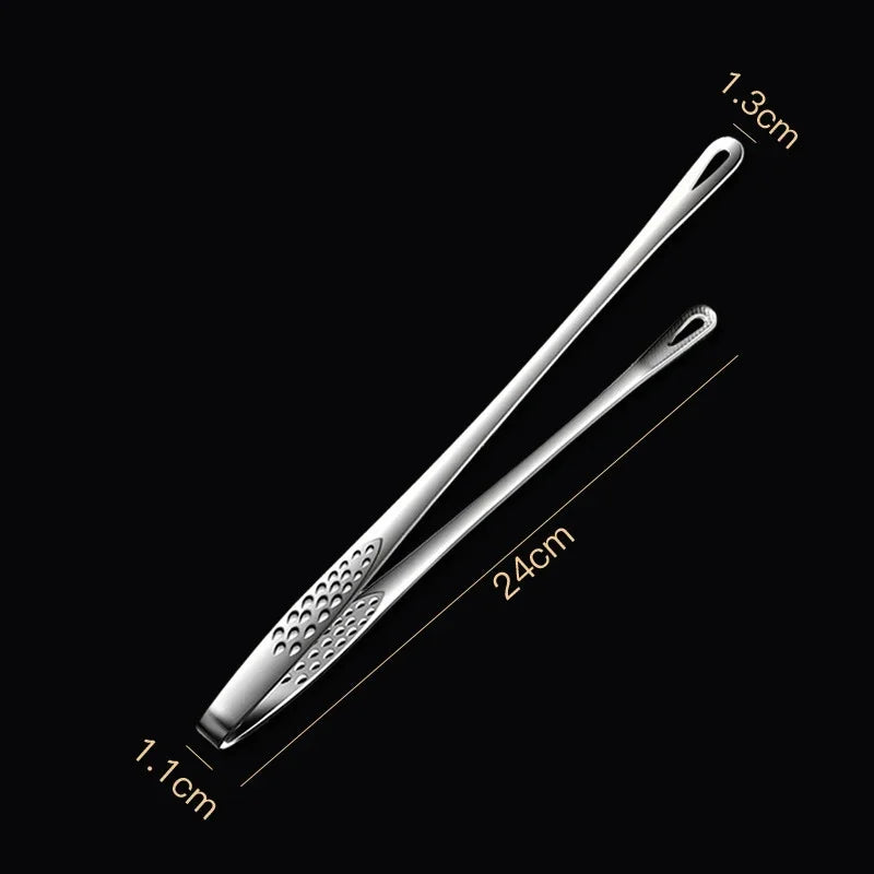 Kitchen Tongs Barbecue Grill Tongs Cooking Tweezers Stainless Steel Salad Meat Food Tongs Clip Buffet BBQ Tools Kitchen Gadgets