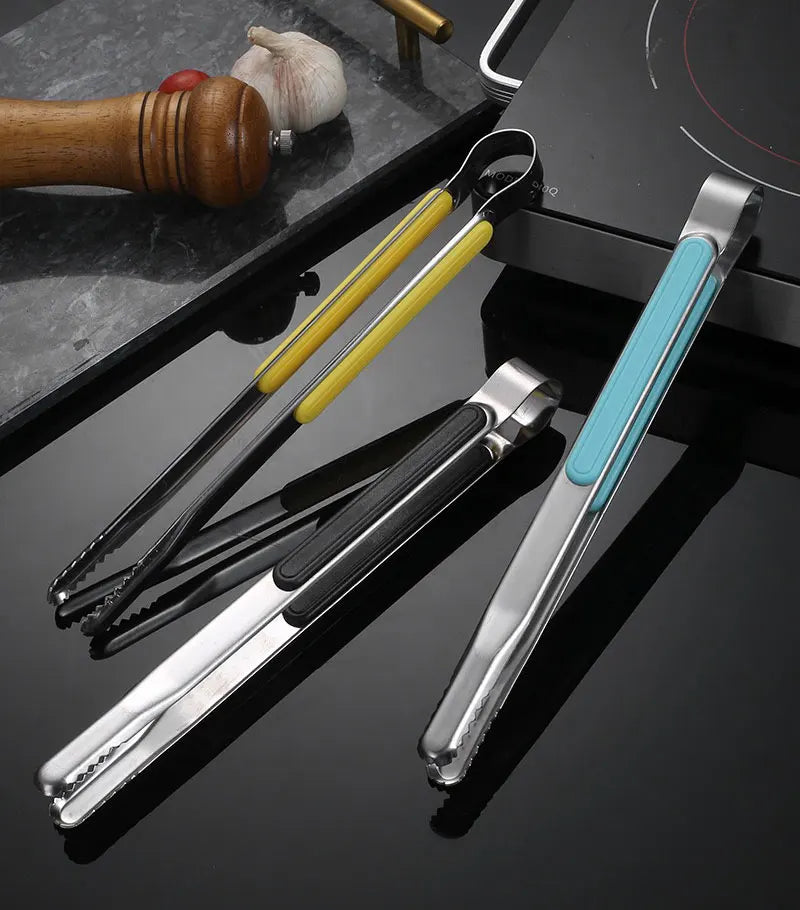 Korean Barbecue Clip Barbecue Clip Food Clip Stainless Steel Barbecue Clip Thickened Buffet Strawberry Clip Bread Commercial