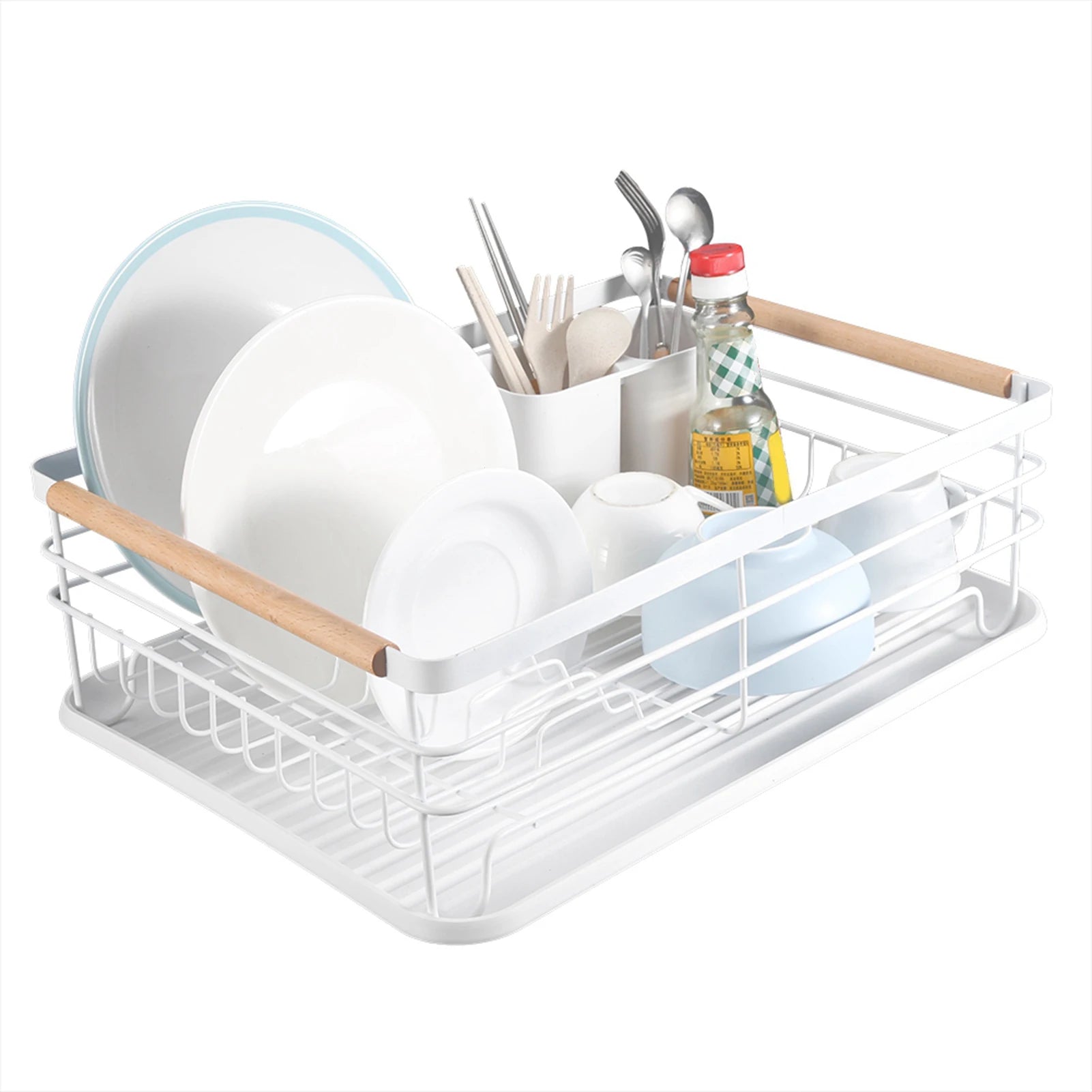 Multifunction Kitchen Dish Drainer Storage Shelf Draining Rack Organizer Dish Drying Rack for Kitchen