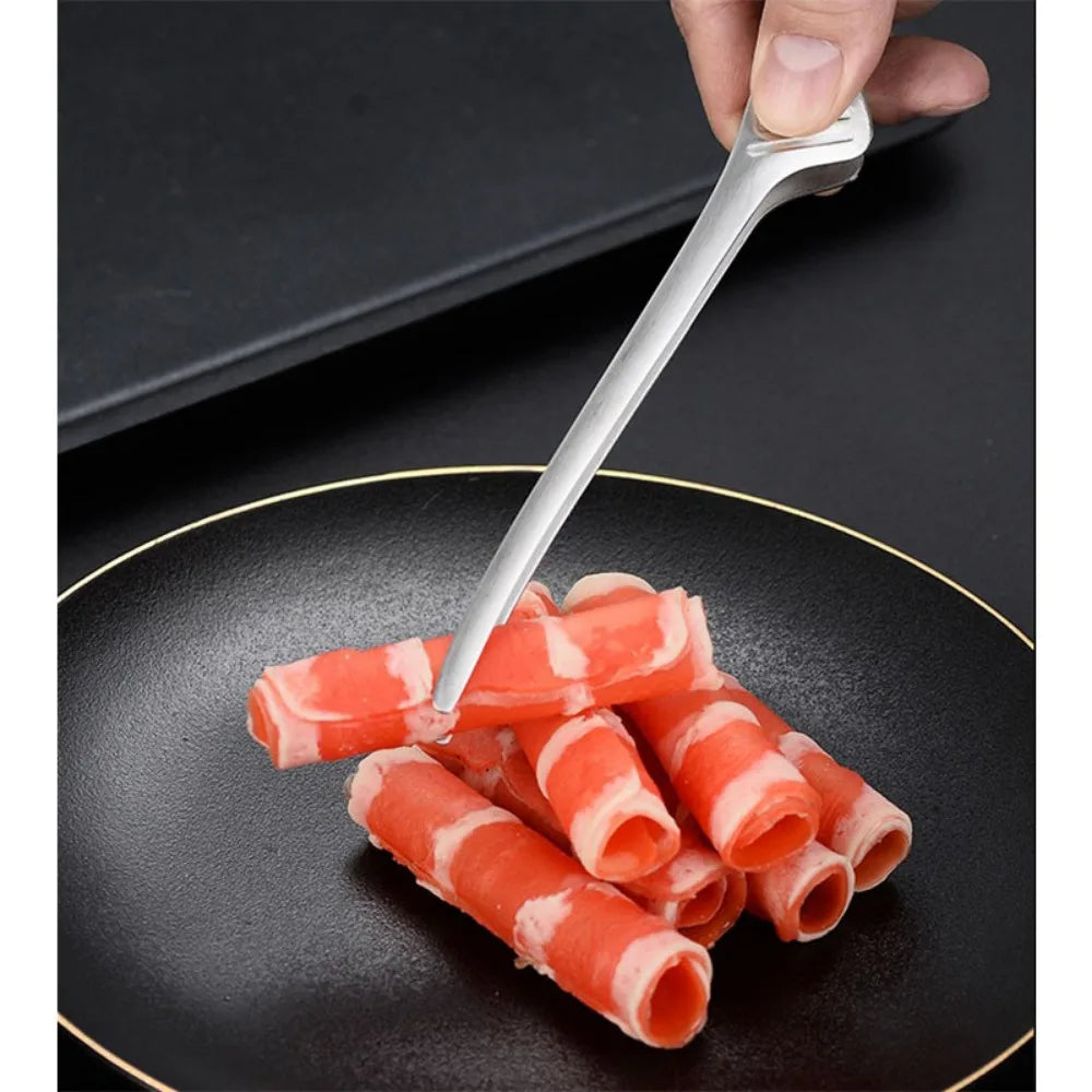 304 Stainless Steel Food Tongs Long Handle Non-Slip Barbecue Steak Tongs Kitchen Cooking Tools kitchen Gadgets BBQ Accessories