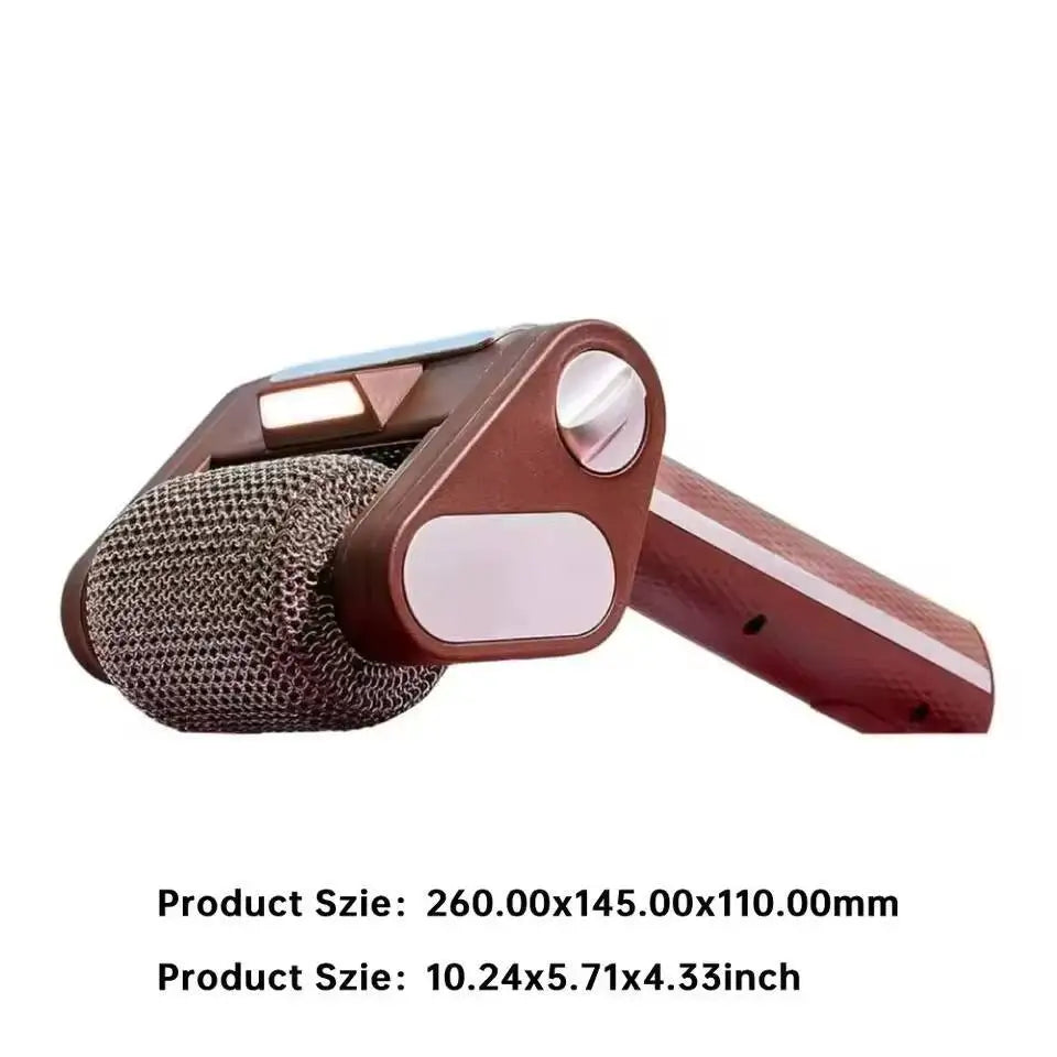 350RPM Electric Roller With Replaceable Brush Head Stainless Steel Grill Rechargeable Barbecue Cleaner Tools