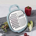 1pc Cheese Grater with Container and Lid & Peeler Set - Vegetable Fruit Multi-Function Kitchen Utensil Kit with Food Storage