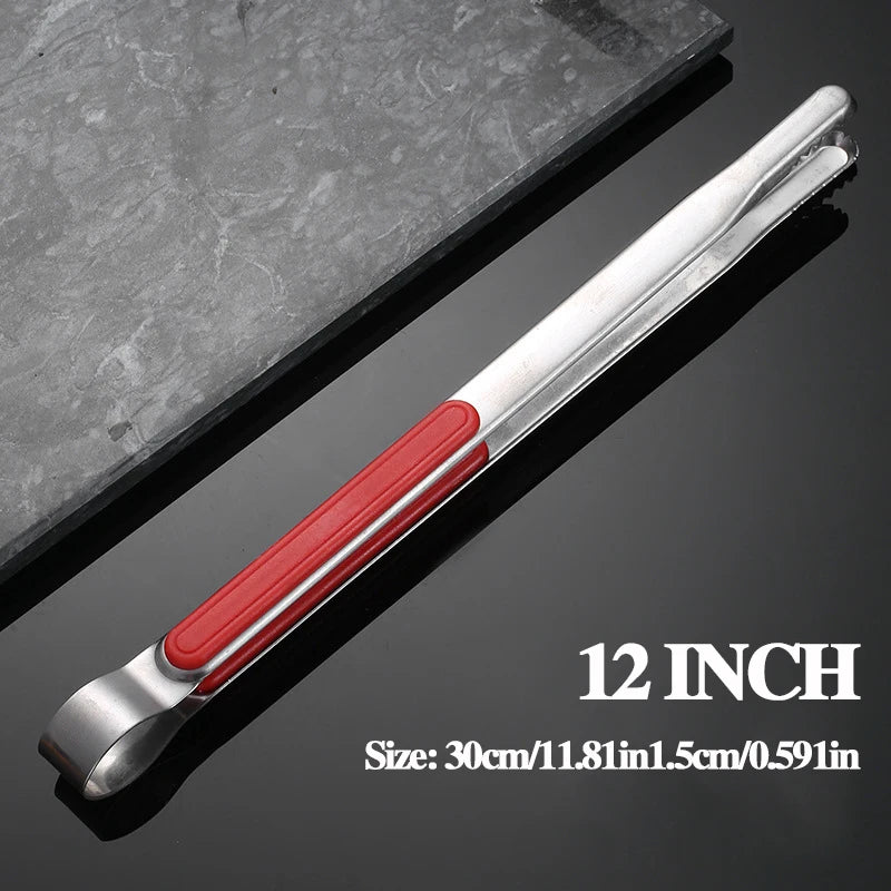 Korean Barbecue Clip Barbecue Clip Food Clip Stainless Steel Barbecue Clip Thickened Buffet Strawberry Clip Bread Commercial