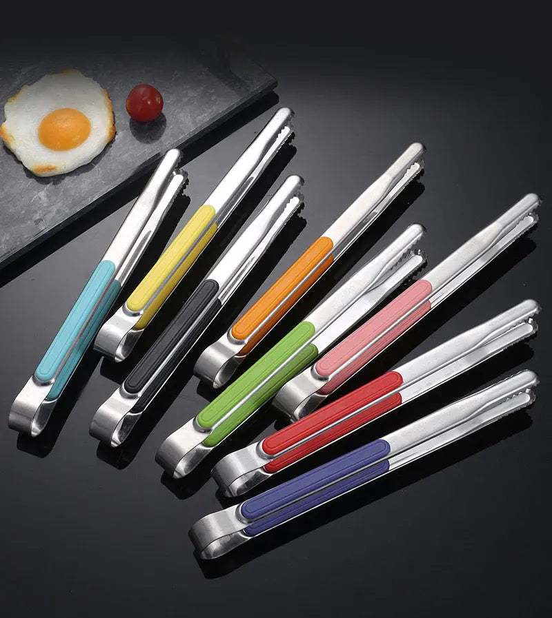 Korean Barbecue Clip Barbecue Clip Food Clip Stainless Steel Barbecue Clip Thickened Buffet Strawberry Clip Bread Commercial