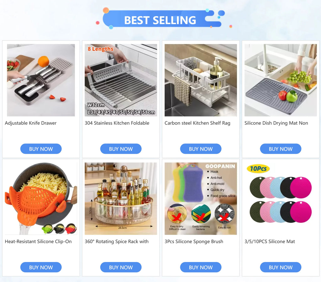 304 Stainless Kitchen Foldable Sink Plate Storage Bowl Holder Kitchen Dish Drying Rack Dish Drainer Shelf Kitchen Accessories