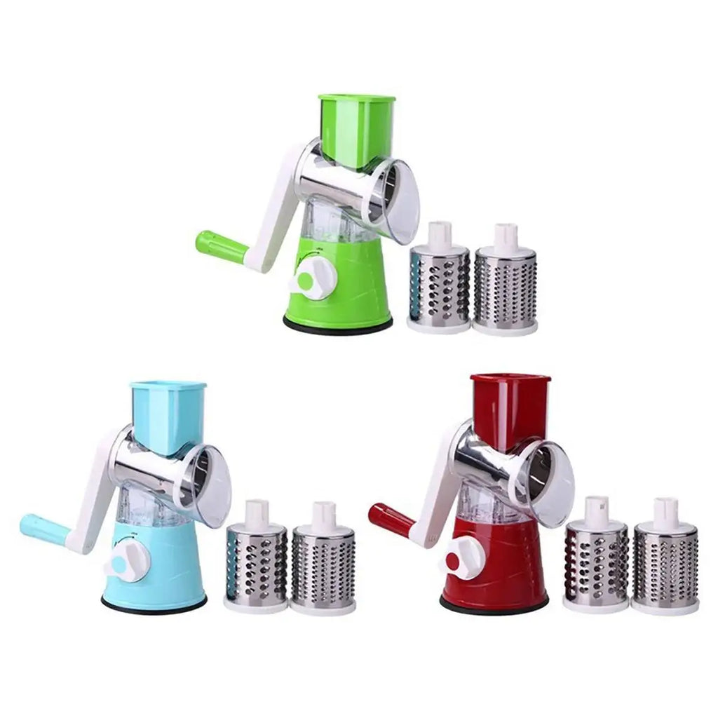 Household Multifunctional Roller Vegetable Cutter Hand Crank Kitchen Grater Cheese Peanut Cookie Chopper Tools