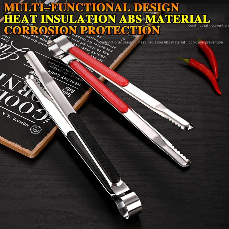 Korean Barbecue Clip Barbecue Clip Food Clip Stainless Steel Barbecue Clip Thickened Buffet Strawberry Clip Bread Commercial