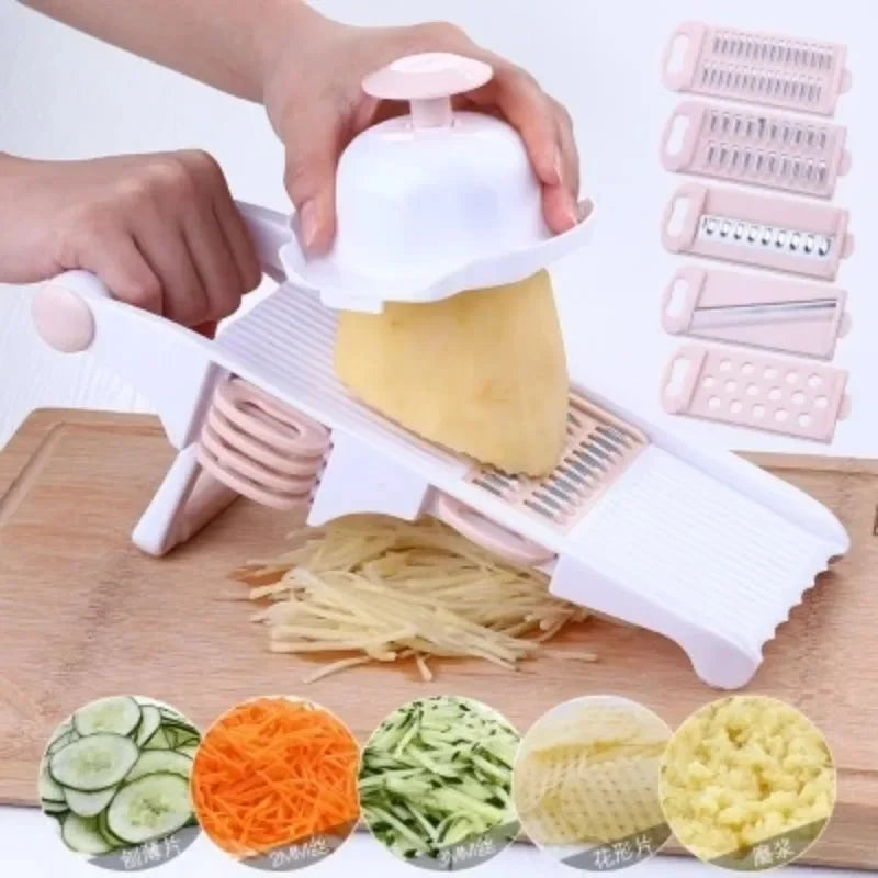 Multifunction Shredders Slicers Fruit Cutters Grater Potato Chips Garlic Presses Garlic Kitchen Tools Device Accessories Supply