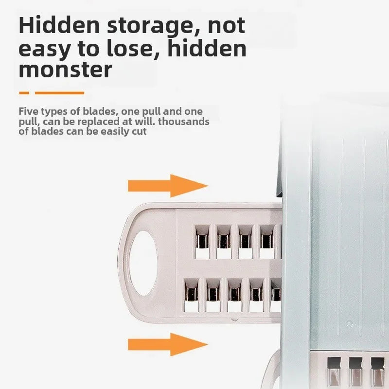 Mandoline Slicer for Kitchen 7-in-1 Mandoline Food Slicer,Potato/Cheese/Vegetable/Carrot/Cucumber Grater