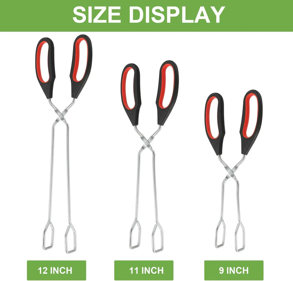 Barbecue Scissor Tongs Grilled Food Tong Long Handle Scissor BBQ Bread Roast Clip Kitchen Baking Tongs Rotisserie Grill Barbecue