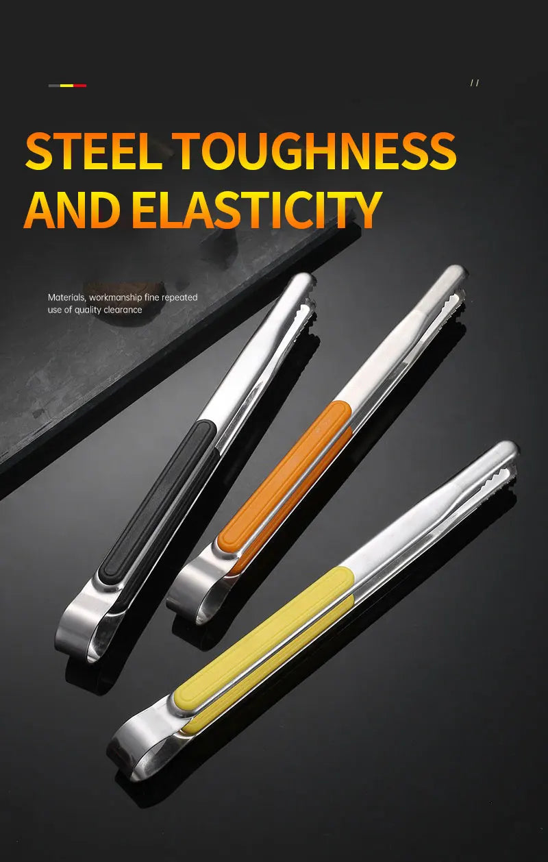 Korean Barbecue Clip Barbecue Clip Food Clip Stainless Steel Barbecue Clip Thickened Buffet Strawberry Clip Bread Commercial