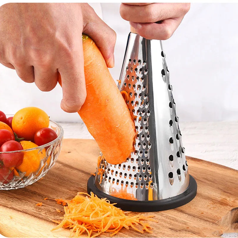 1pc Kitchen Tools Grater Household Cone Melon Slicer Vegetable Slicer Cheese Slicer Multi Functional Slicer Vegetables Graters