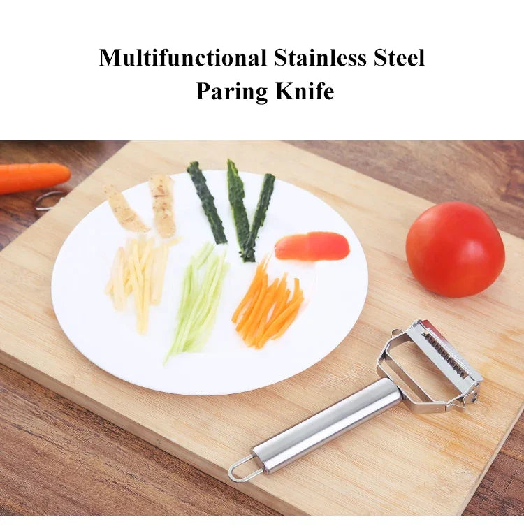 Multifunctional fruit and vegetable peeler 304 stainless steel kitchen tools grater melon grater peeler potato carrot shredder