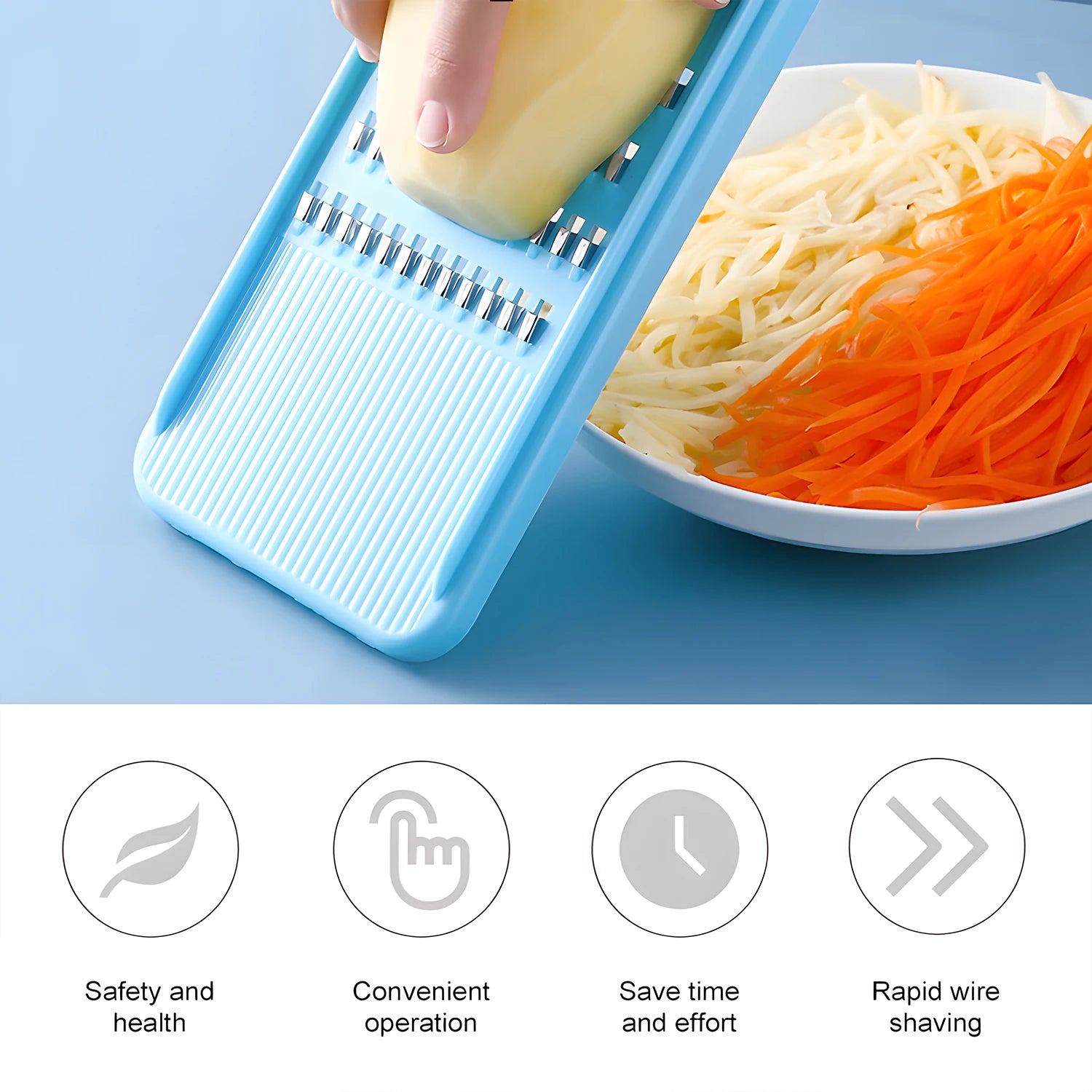 Household Shredder Grater Vegetable Potato Food Chopper Fast Cucumber Carrot Slicer Fruit Cutter for Kitchen Tool Accessories