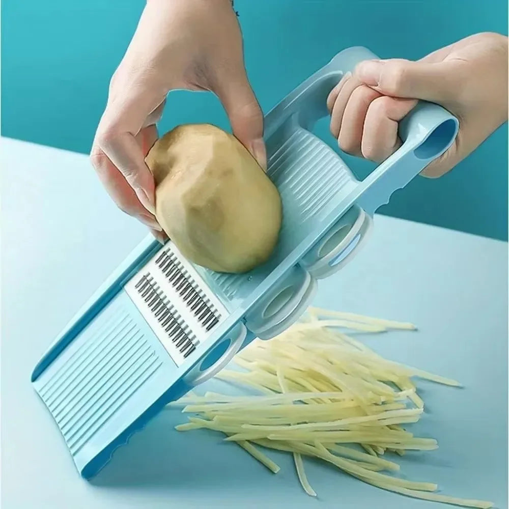 Mandoline Slicer for Kitchen 7-in-1 Mandoline Food Slicer,Potato/Cheese/Vegetable/Carrot/Cucumber Grater