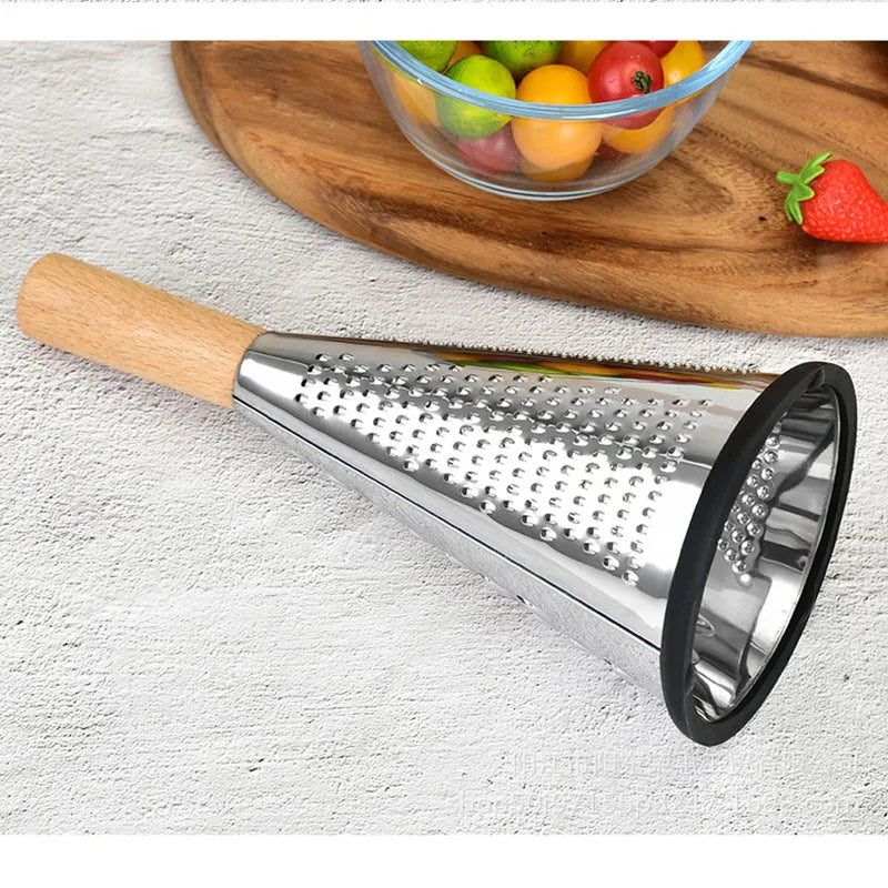 1pc Kitchen Tools Grater Household Cone Melon Slicer Vegetable Slicer Cheese Slicer Multi Functional Slicer Vegetables Graters