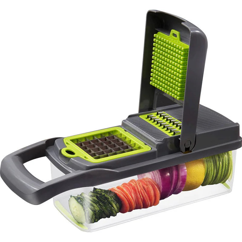 Multifunctional Vegetable Cutter Household Shredder Dicing Machine Kitchen Grater Slicer