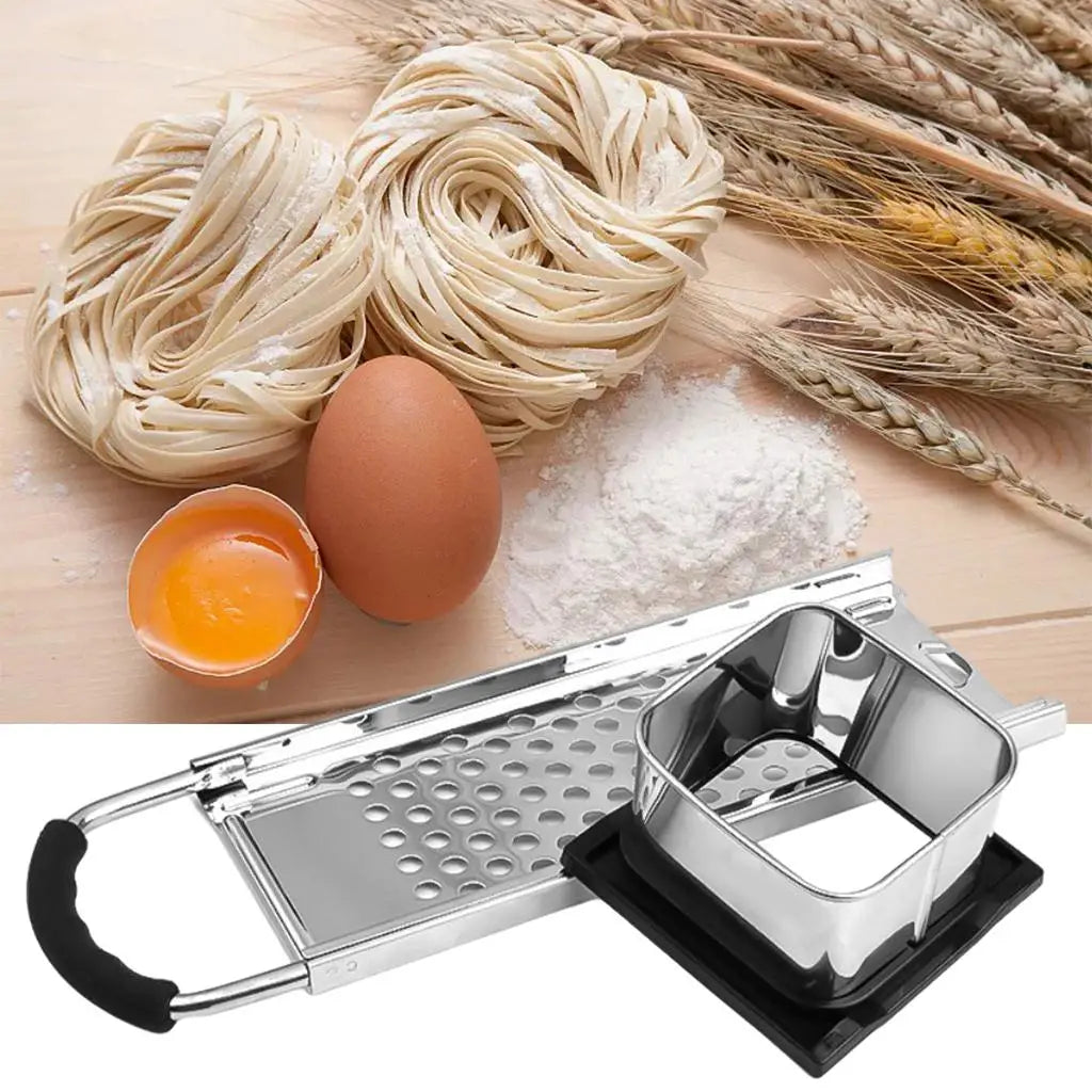 Stainless Steel Spatzle Spatzle Grater Kitchen Noodle & Veggie Pasta & Spaghetti Maker Cooking Tool