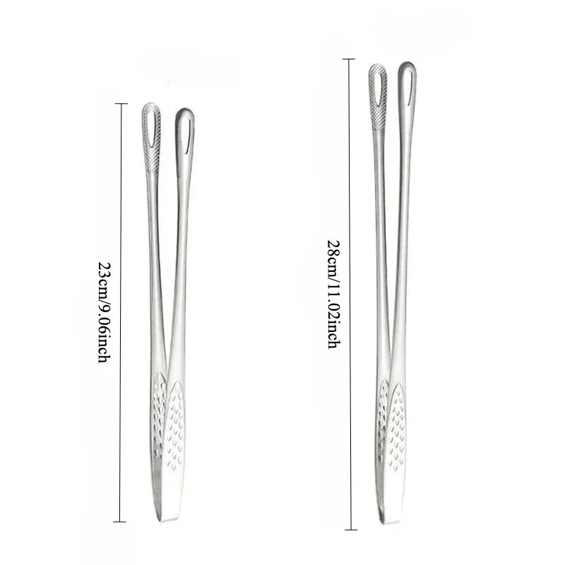 Kitchen Food Tongs 304 Stainless Steel Barbecue Tongs Clip BBQ Grill Meat Tongs Cooking Tweezers for Food Utensils Kitchen Tools