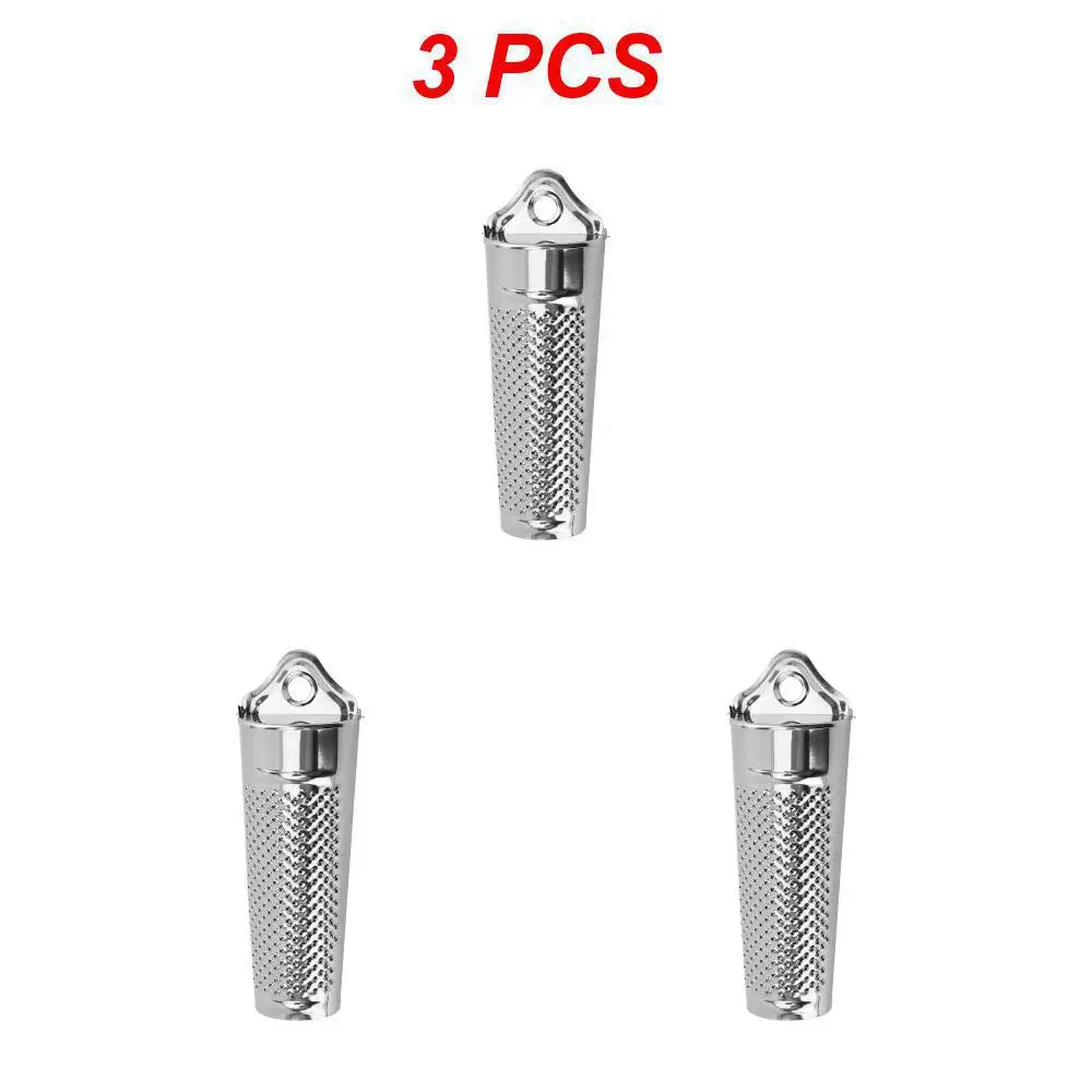 Stainless Steel Versatile Hand Held Nutmeg Citrus Ginger Grater Multifunctional Ginger Garlic Nut Planer Kitchen Accessories