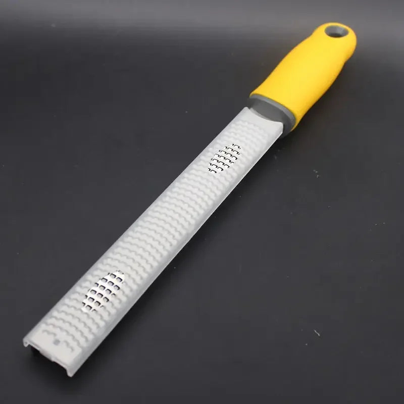 Stainless Steel Cheese Grater and Lemon Zester Gringer Cutter with Non-slip Comfort Handle with Cover