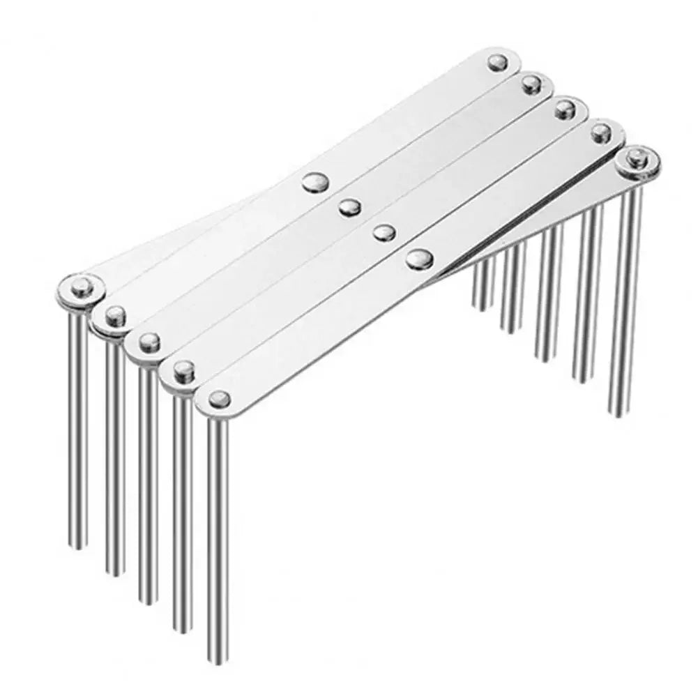 Stainless Steel Pot Lid Holder Retractable Space Saving Multifunctional Dish Plate Bowl Organizer Storage Rack Kitchen Supplies