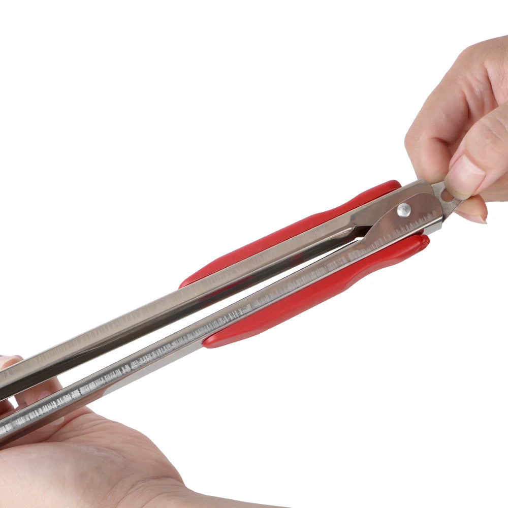 Kitchen Tools Cooking Tools Salad Food Clip BBQ Tongs Stainless Steel Grill Tools