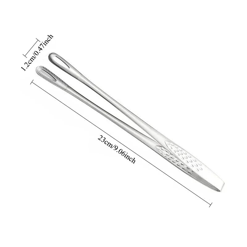 Kitchen Food Tongs 304 Stainless Steel Barbecue Tongs Clip BBQ Grill Meat Tongs Cooking Tweezers for Food Utensils Kitchen Tools