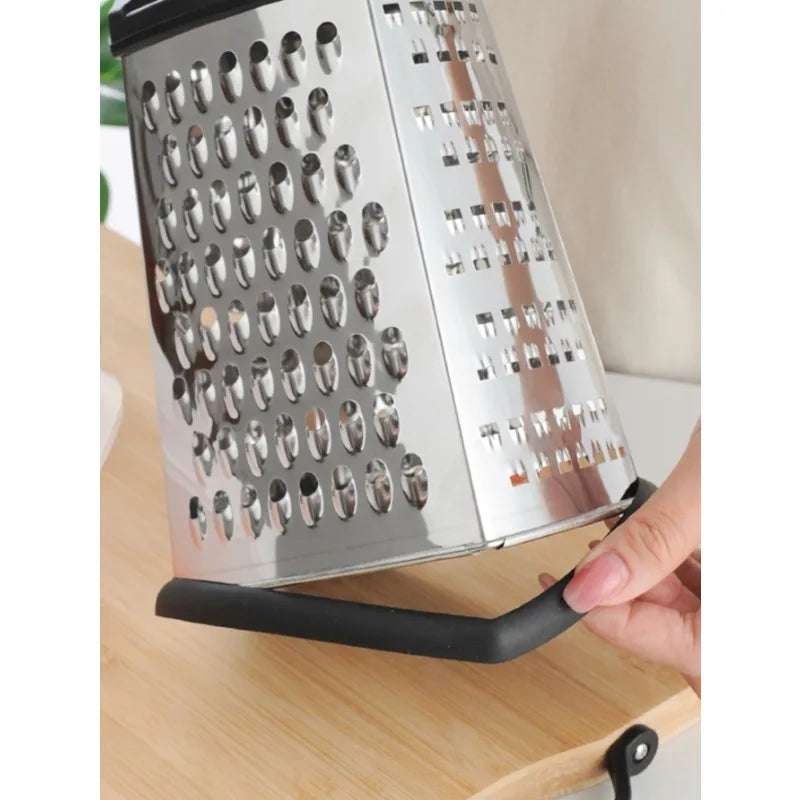 4 Sided Blade Cheese Vegetables Grater Cucumber Slicer Cutter Box Grater Stainless Steel Melon Grater Cutter Potato Grater
