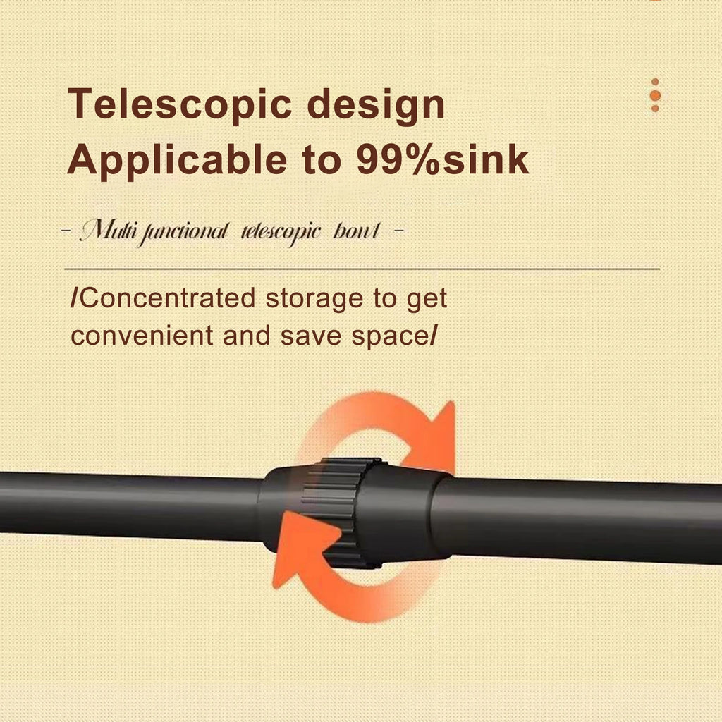 2 Tier Kitchen Storage Shelf Above Sink Stretchable Bowl Draining Rack Multifunctional Dish Knife Spoon Sink Rack Set Organizer